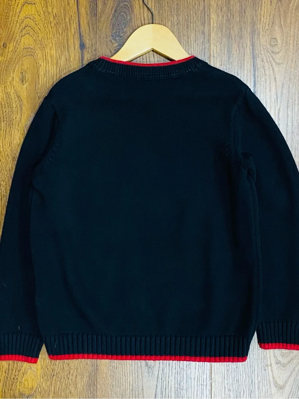 Gymboree Boys ‘Fire Chief’ Black Fire Truck Sweater Size 6